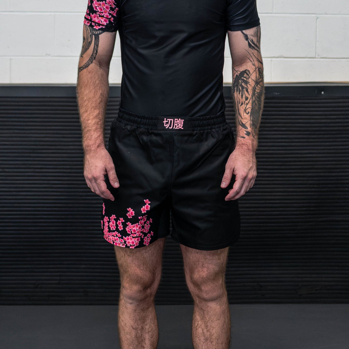 Cherry Blossom Combat Shorts