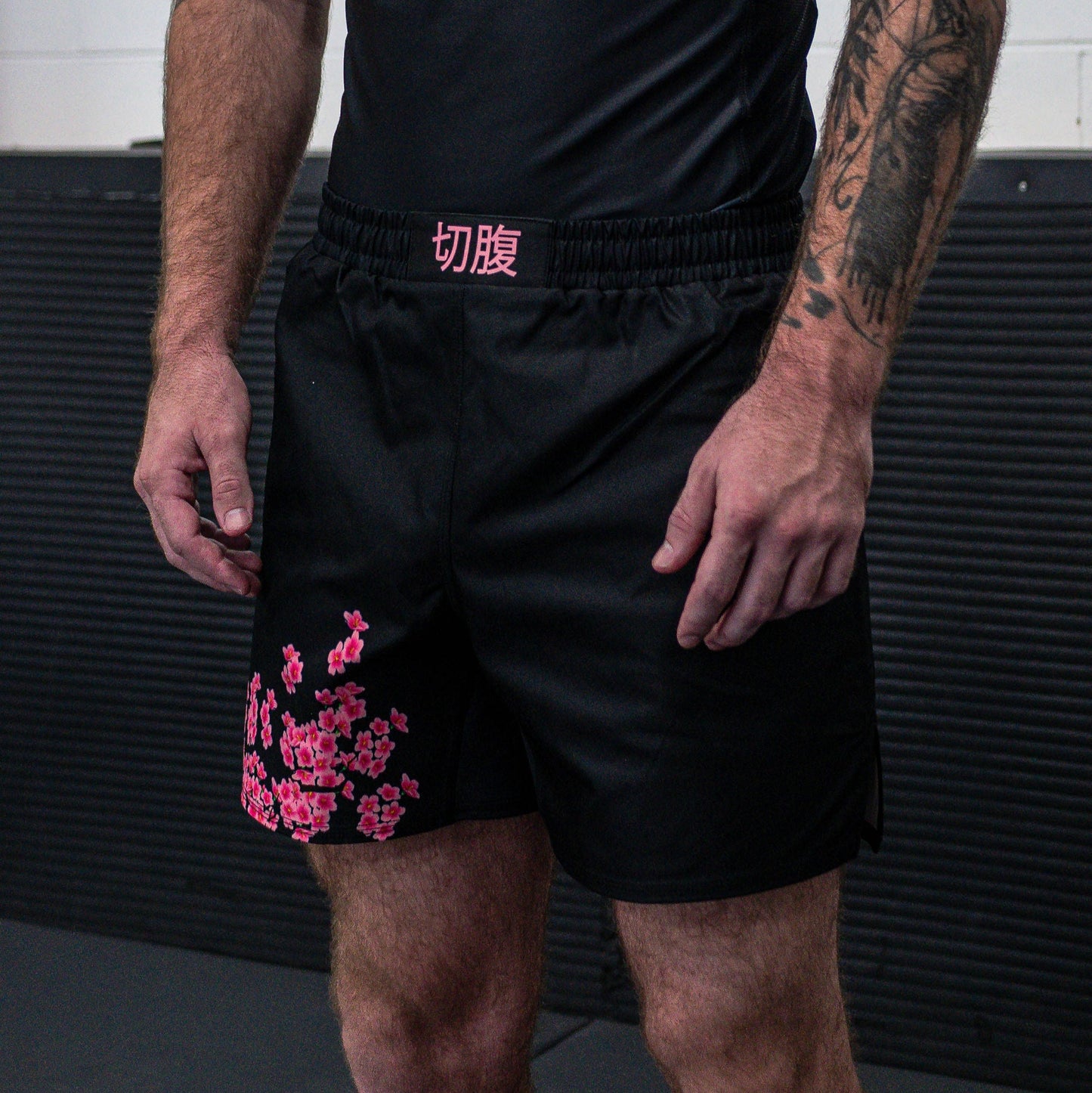 Cherry Blossom Combat Shorts