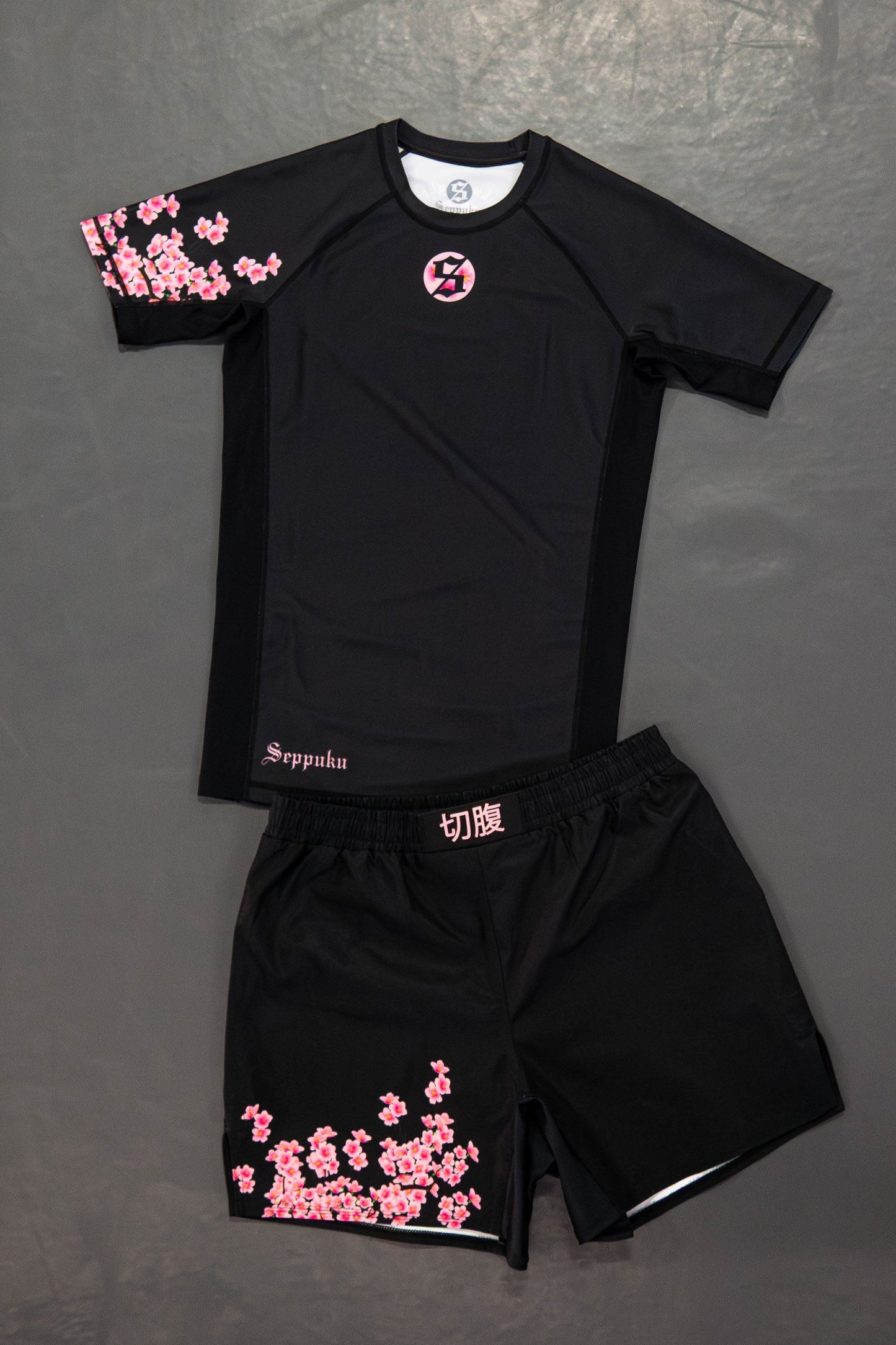 Cherry Blossom Combat Shorts